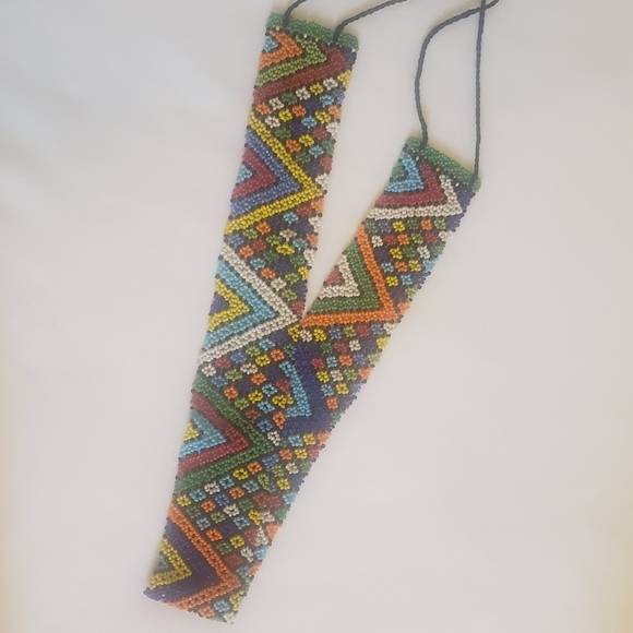 Massai Beaded Women Waist Belt - Picture 9 of 10